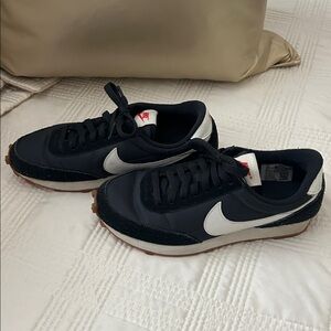 Nike Black and White Retro Sneakers